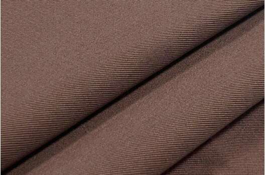 Джинс однотонный облегченный 100% хлопок, коричневый (184052/29), Италия (ОСТАТОК)