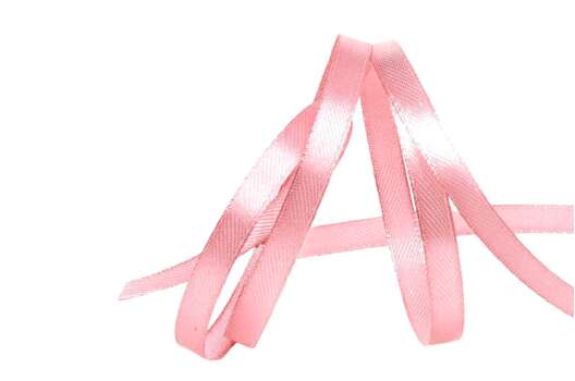 Лента атласная IDEAL, 6 мм, бледно-розовая (3055)