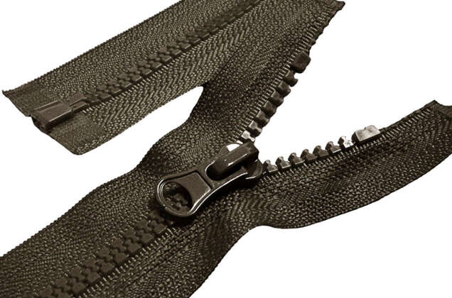 Молния трактор MaxZipper, 70 см, тип 5, темный хаки (F328)