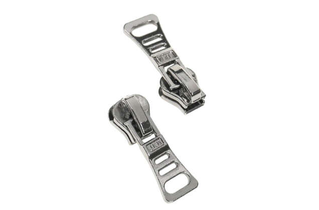 Бегунок с собачкой MaxZipper, замок автомат D5, трактор N5, никель