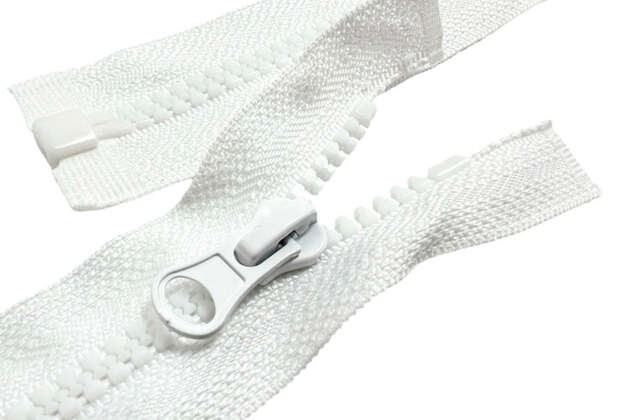 Молния трактор MaxZipper, 40 см, тип 5, разъемная, молоко (F102)