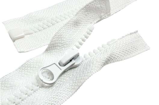 Молния трактор MaxZipper, 40 см, тип 5, разъемная, молоко (F102)