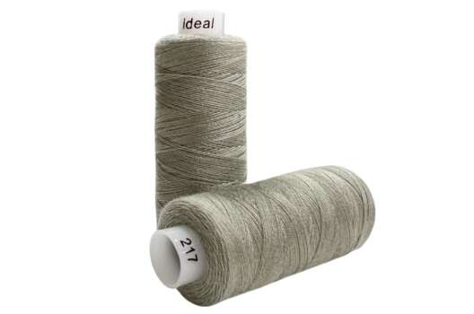 Нитки бытовые IDEAL, 40/2, цвет 217 серые