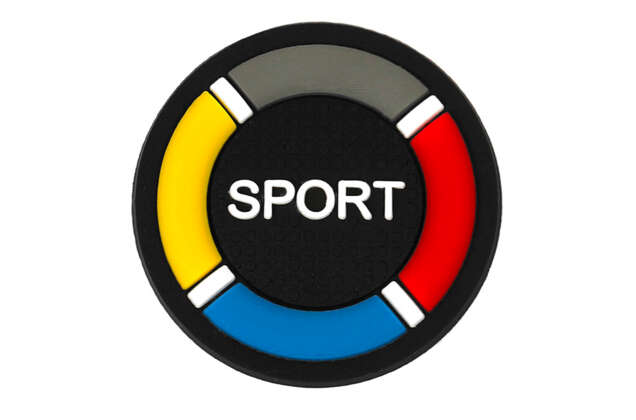 Нашивка, SPORT, круг 3.4 см