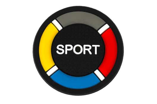 Нашивка, SPORT, круг 3.4 см