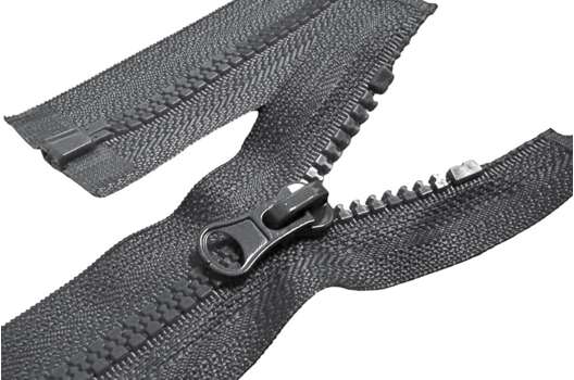 Молния трактор MaxZipper, 80 см, тип 5, темно-серая (312)