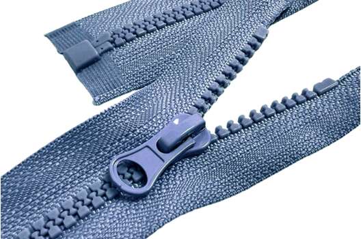 Молния трактор MaxZipper, 70 см, тип 5, темно-голубая (218)