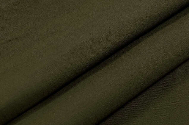 Поплин хлопок стрейч, хаки 2
