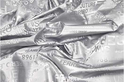 Курточная  мембранная Taffeta 300Т, серебро