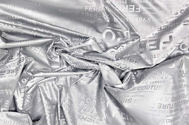 Курточная  мембранная Taffeta 300Т, серебро 5