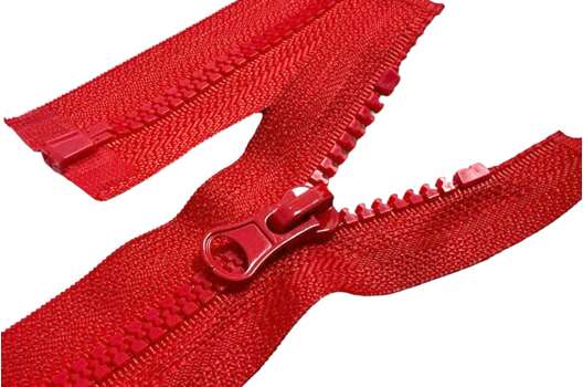 Молния трактор MaxZipper, 80 см, тип 5, красная (162)