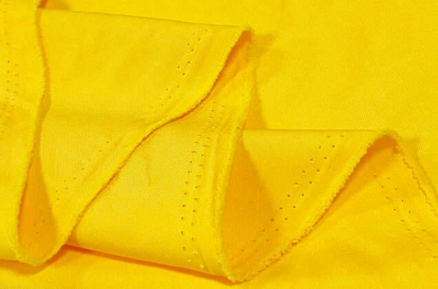 Габардин, ярко-желтый, арт. S001 2