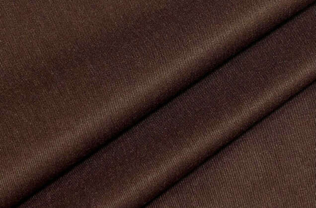 Костюмная ткань с вискозой, коричневая (25С181С-ДЯ) 2