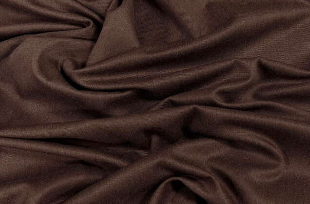 Костюмная ткань с вискозой, коричневая (25С181С-ДЯ) 3