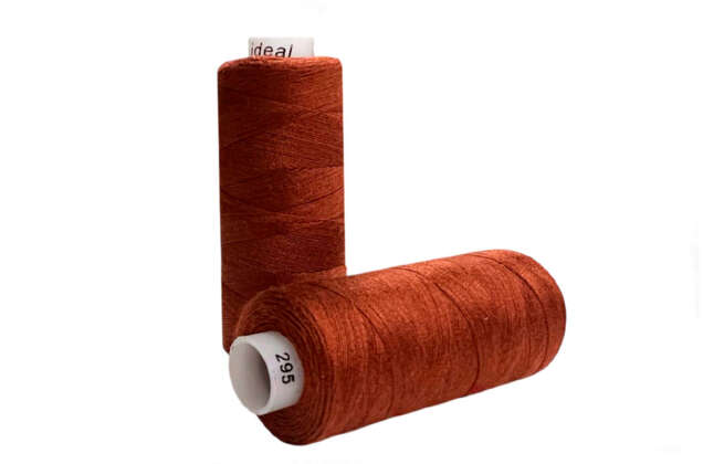 Нитки бытовые IDEAL, 40/2, цвет 295 терракот