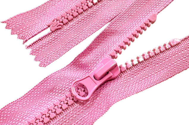Молния трактор MaxZipper, 18 см, тип 5, светло-розовая (F134)