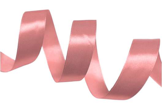 Лента атласная IDEAL, 25 мм, грязно-розовая (3058)
