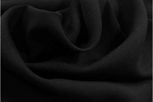 Вискоза черная, 150 см, Турция