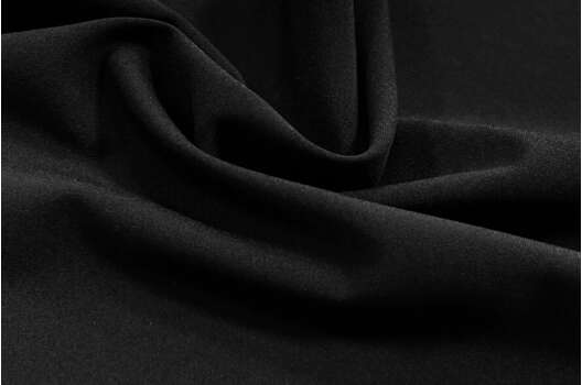 Костюмно-плательная вискоза Milano черная, Турция