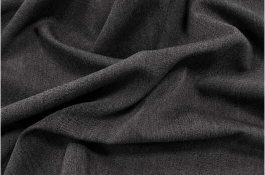 Костюмно-плательная вискоза Milano темно-серый меланж, Турция