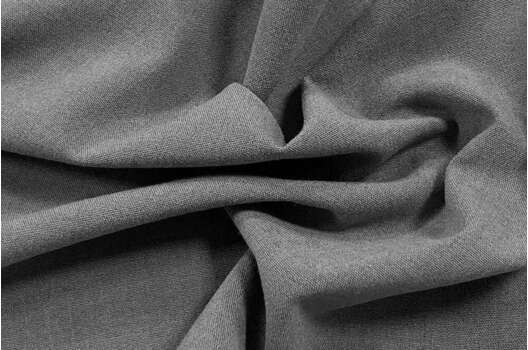 Костюмно-плательная вискоза серый меланж, 150 см, Турция