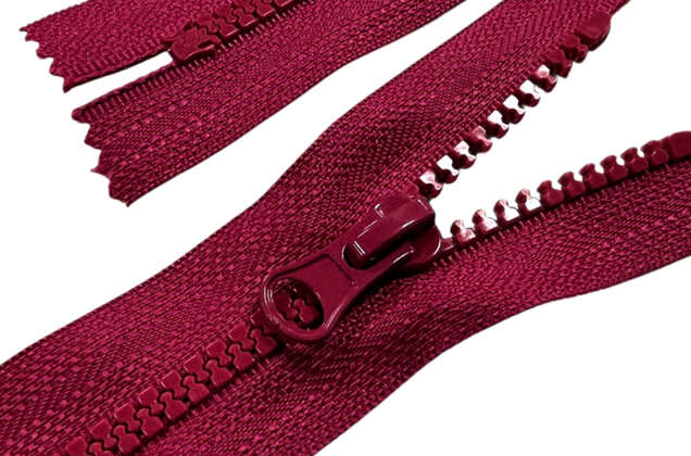 Молния трактор MaxZipper, 18 см, тип 5, бордовая (F178)