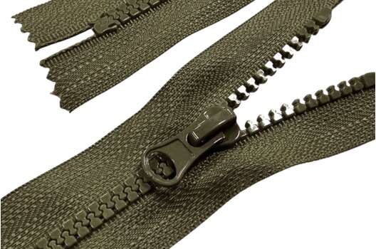 Молния трактор MaxZipper, 18 см, тип 5, хаки (F328)