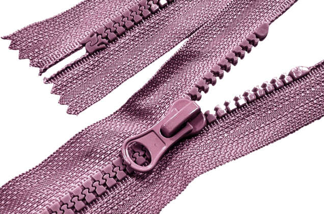 Молния трактор MaxZipper, 18 см, тип 5, серо-лиловая (S327)