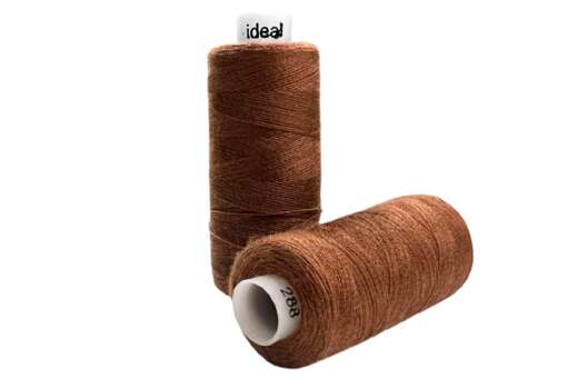Нитки бытовые IDEAL, 40/2, цвет 288 коричневый
