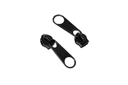Бегунок с собачкой MaxZipper, замок без фиксатора, N5 спираль, черный