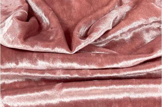 Бархат крэш (мрамор), сухая роза