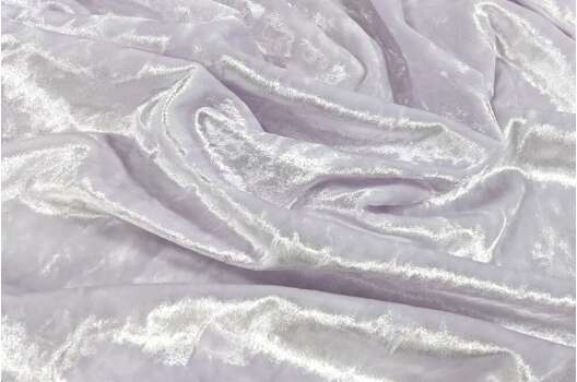 Бархат крэш (мрамор), иссиня-белый