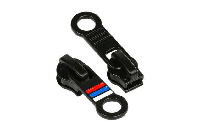 Бегунок с собачкой MaxZipper F06, замок автомат, N5 спираль, черный