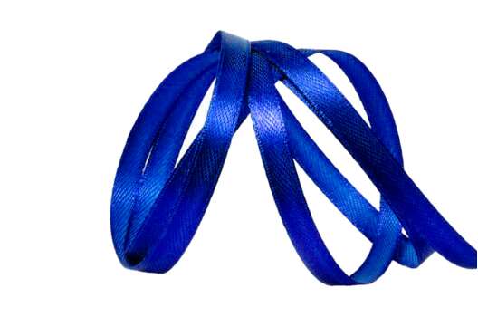 Лента атласная IDEAL, 6 мм, василек (4329)