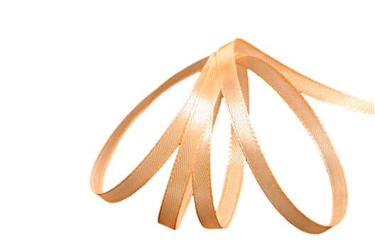 Лента атласная IDEAL, 6 мм, песочная (3064)