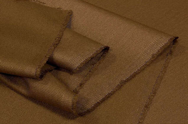 Костюмная поливискоза ALTY HILLTEKS, коричневая, Турция 3