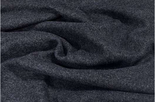 Трикотаж мелкой вязки, графит меланж