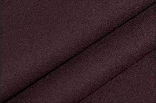 Пальтовая ткань с вискозой, горький шоколад
