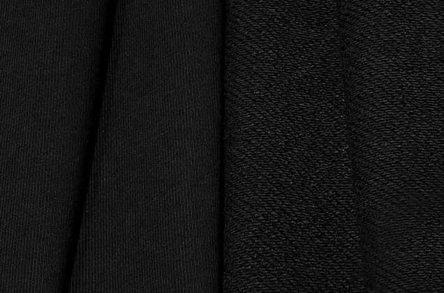 Футер 3-нитка петля диагональ YEDA, глубокий черный, 390 гр/м2 1 Футер 3-нитка петля диагональ YEDA, глубокий черный, 390 гр/м2 1