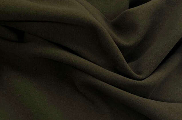 Пальтовая шерсть (115877), милитари (темный хаки), Италия