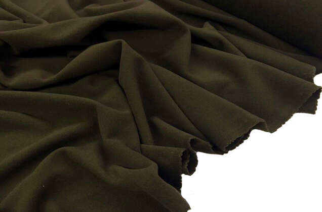 Пальтовая шерсть (115877), милитари (темный хаки), Италия 1