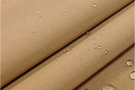 Ткань для тренча W566 с хлопком, песок