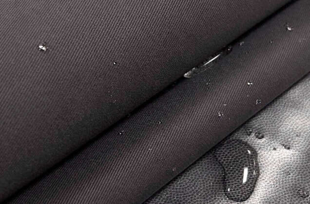 Курточная ткань с мембраной Tops, графит (99574) 2