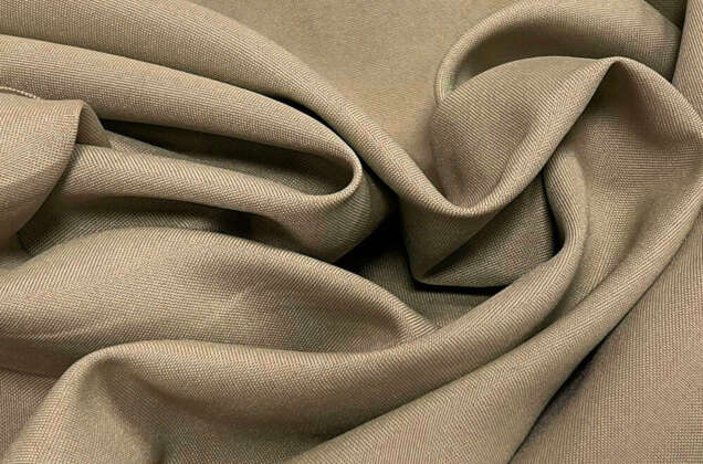 Габардин Фуа [Fuhua] бежевый, цвет 13 1