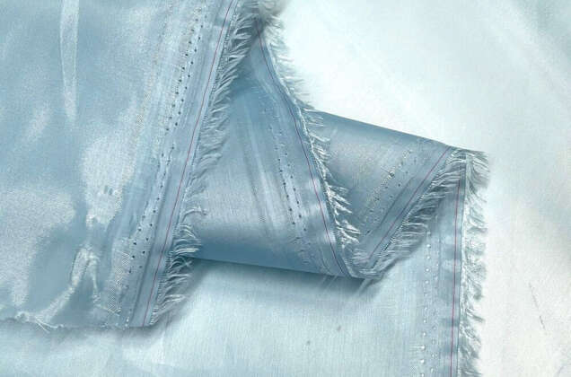 Подкладочная Taffeta, серо-голубая (005) 2