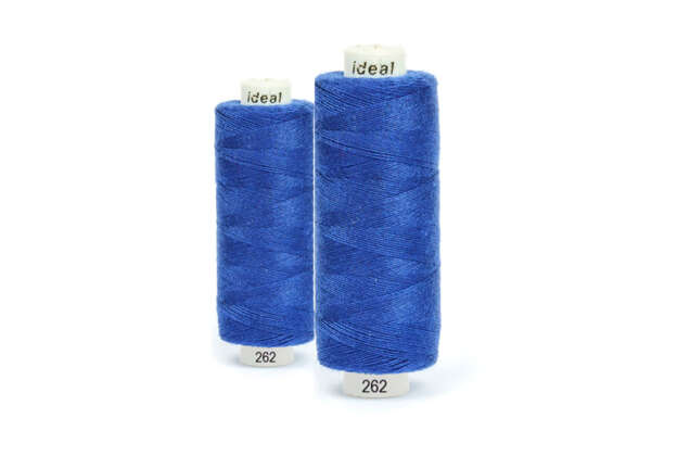 Нитки бытовые IDEAL, 40/2, цвет 262 синий