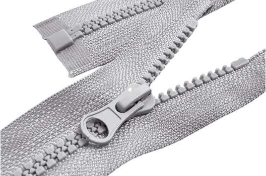 Молния трактор MaxZipper, 80 см, тип 5, светло-серая (S336)