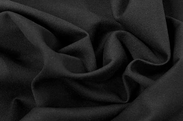 Джинс однотонный, черный (SPAN)