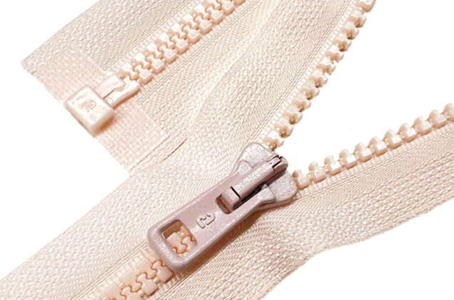 Молния пластиковая трактор FURNI LAK, 75 см, тип 5, разъемная, крем (K10 R)