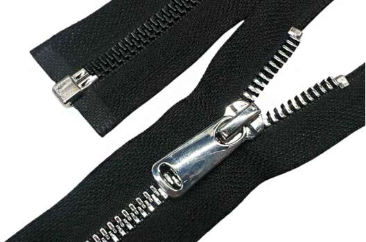 Молния пластик трактор FURNI Corn, 75 см, тип 5, разъемная, черная/никель